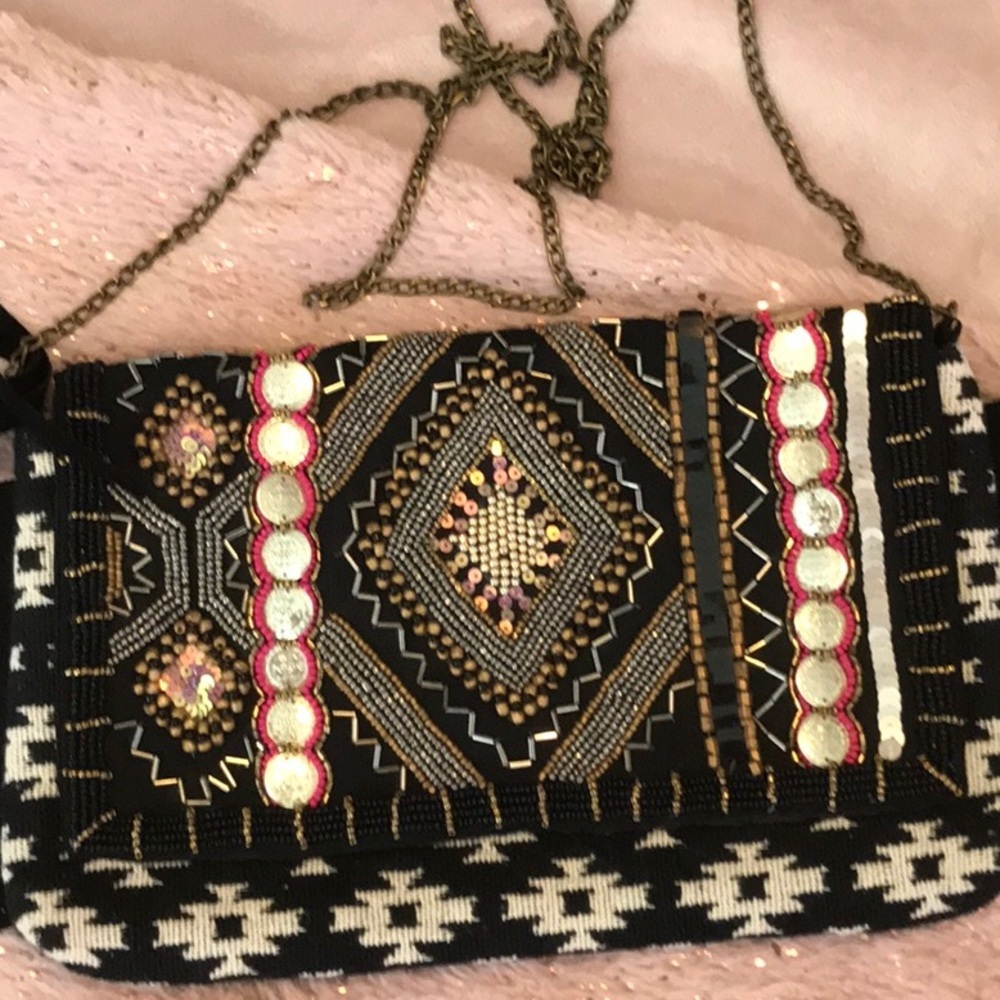 Sportsgirl beaded bag